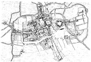 Earliest Map of Oxford