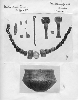 Wallingford Grave 11 Record (Click to enlarge)